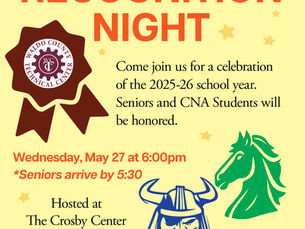Reminder: Senior Achievement Night